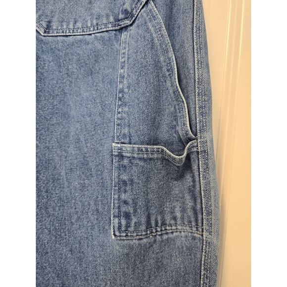 VINTAGE XCLUSIVE NBA Jeans Size 34 x34 womens Mens Los Angeles Sacramento Boston - Picture 8 of 14